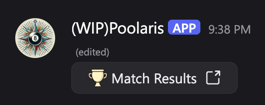 Match completion summary embed