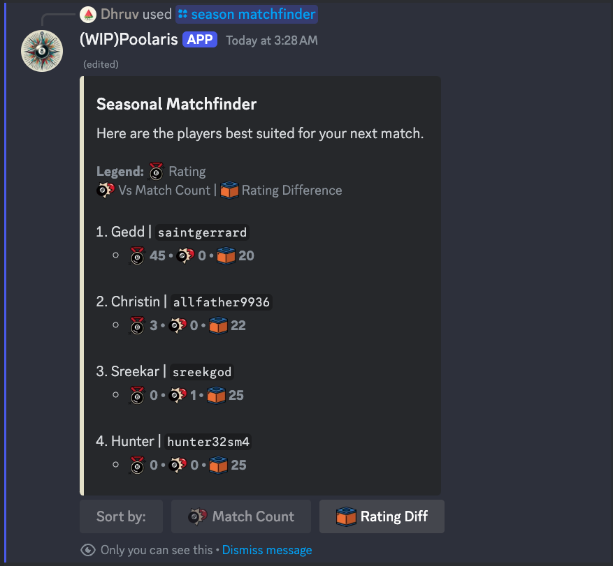 Matchfinder